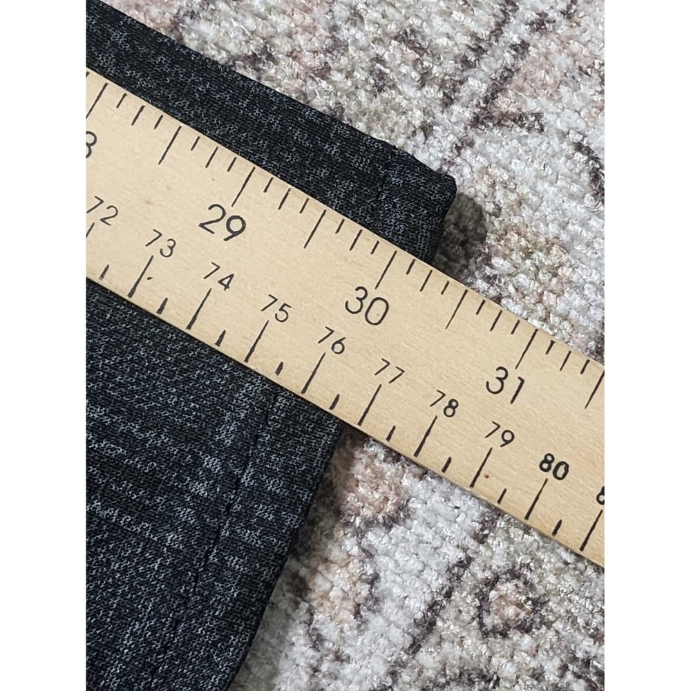 Gloria Vanderbilt Amanda Ponte Pants Gray Black Plaid Stretch Work Office 20W - Picture 8 of 10